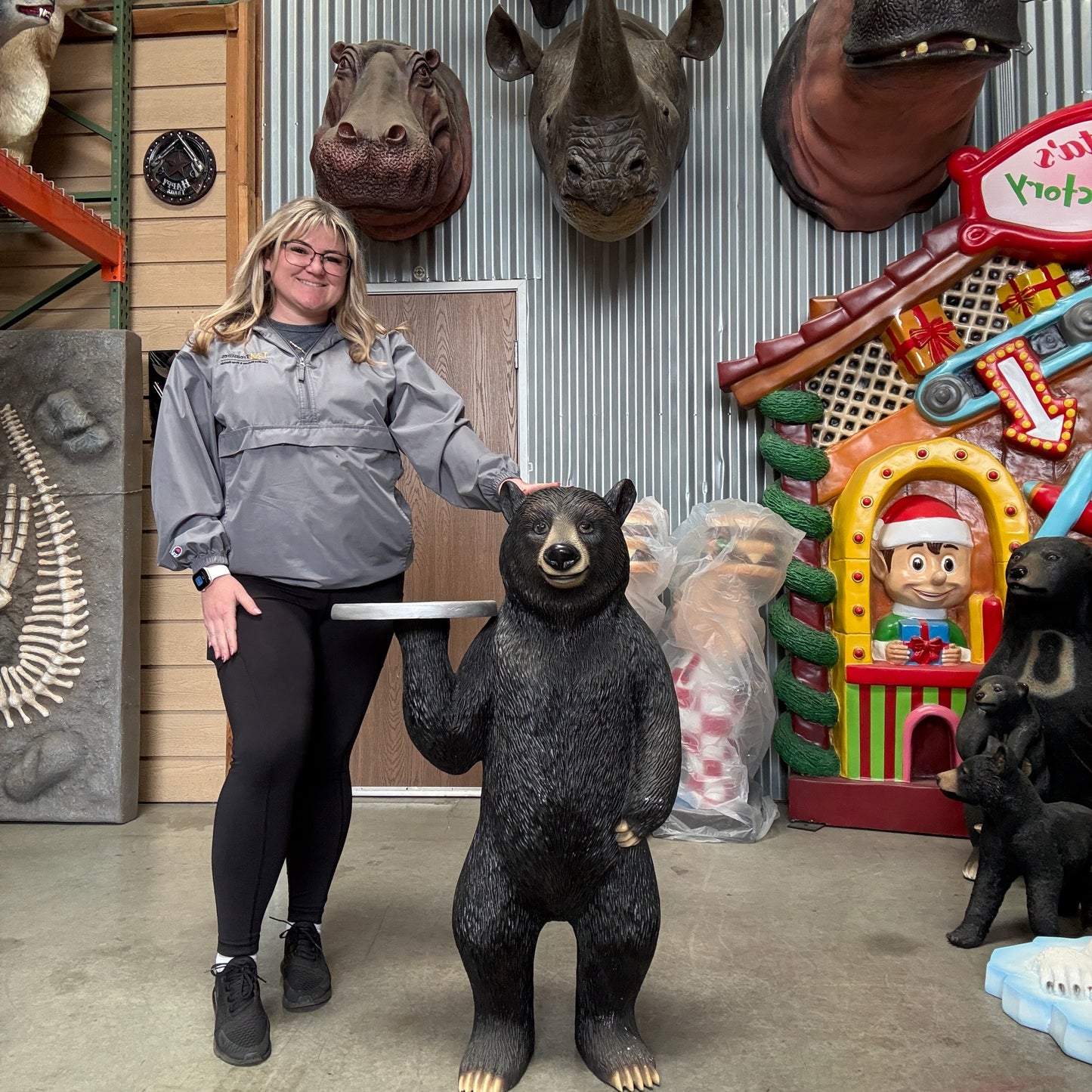 Bear Butler Statue