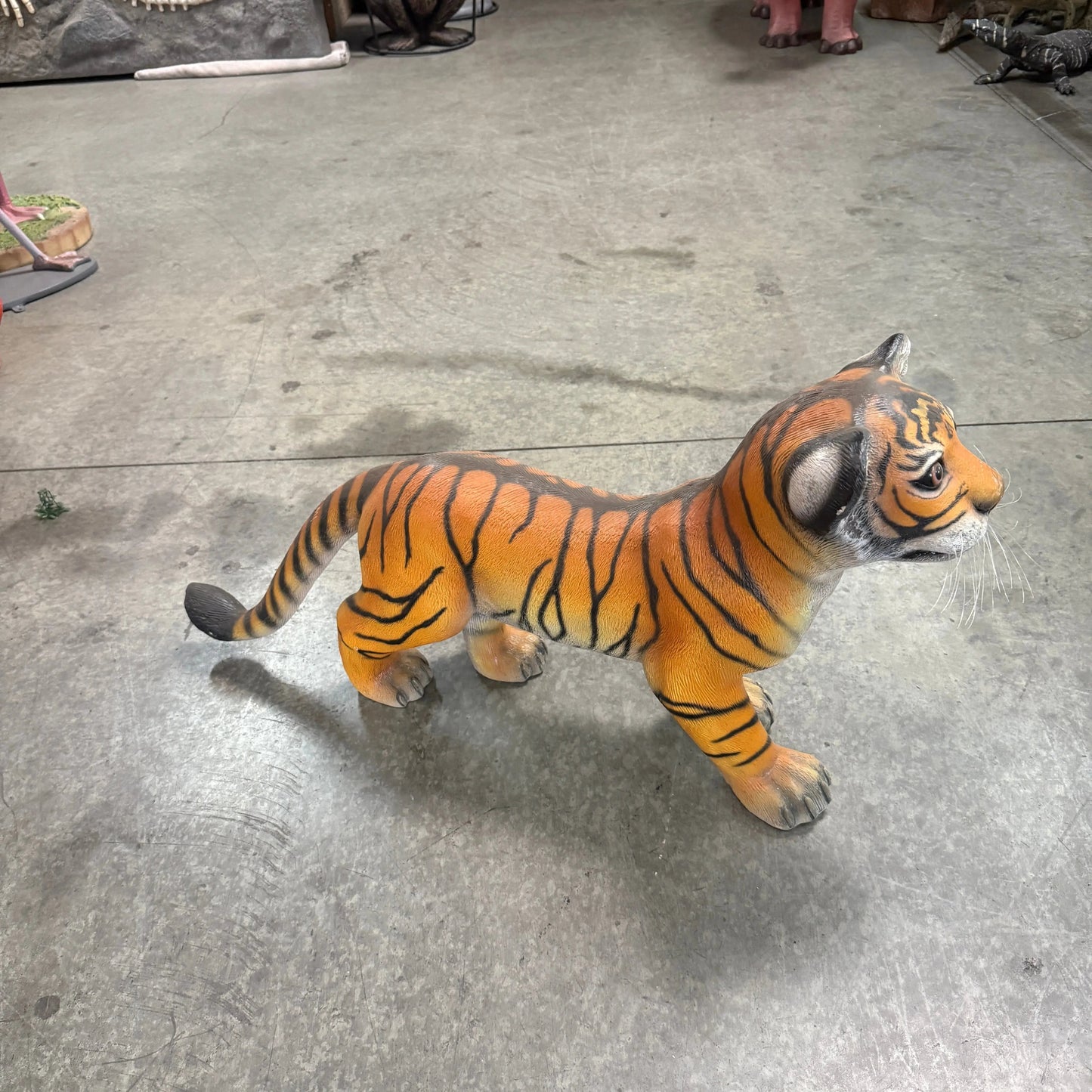 Tiger Cub Standing Statue A0193-080150-H