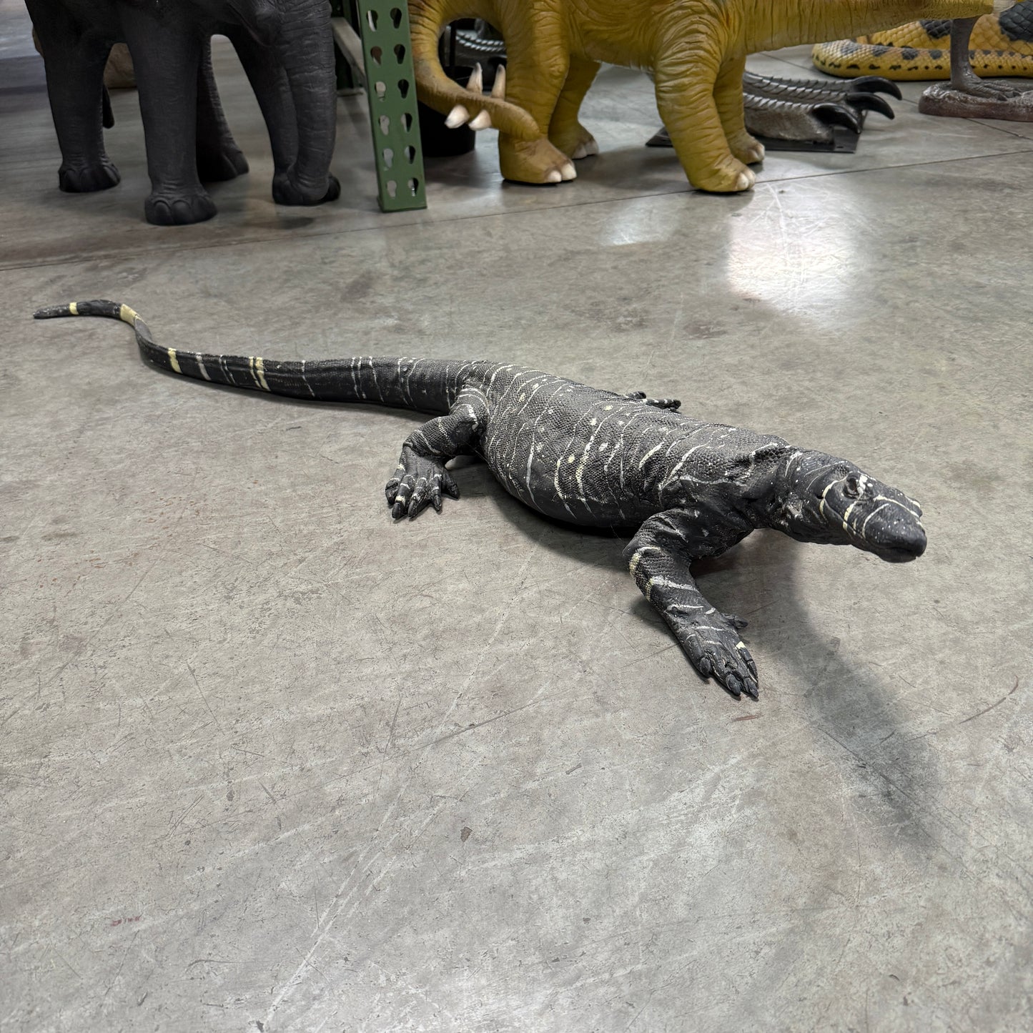 Lace Monitor Lizard Statue