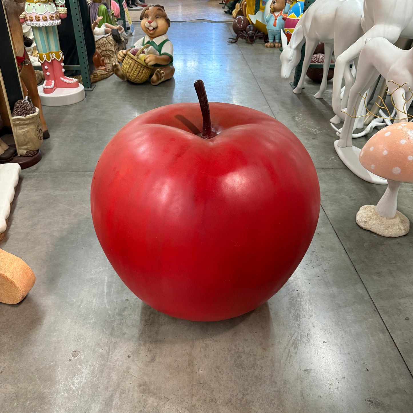 Jumbo Apple Statue