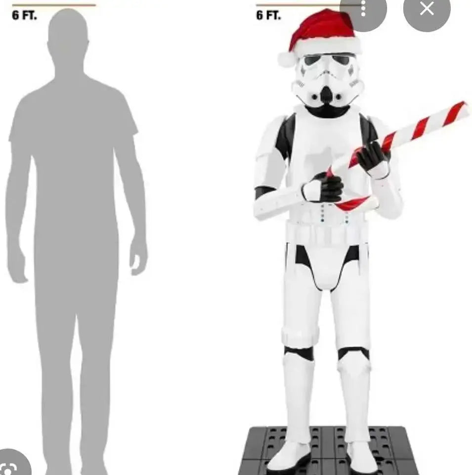 White Storm Trooper Statue LP-TROOP-P