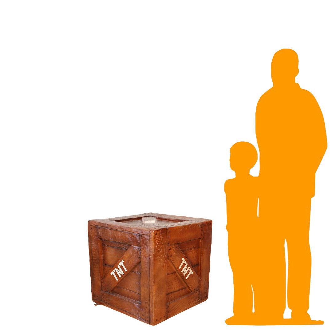 TNT Crate Statue