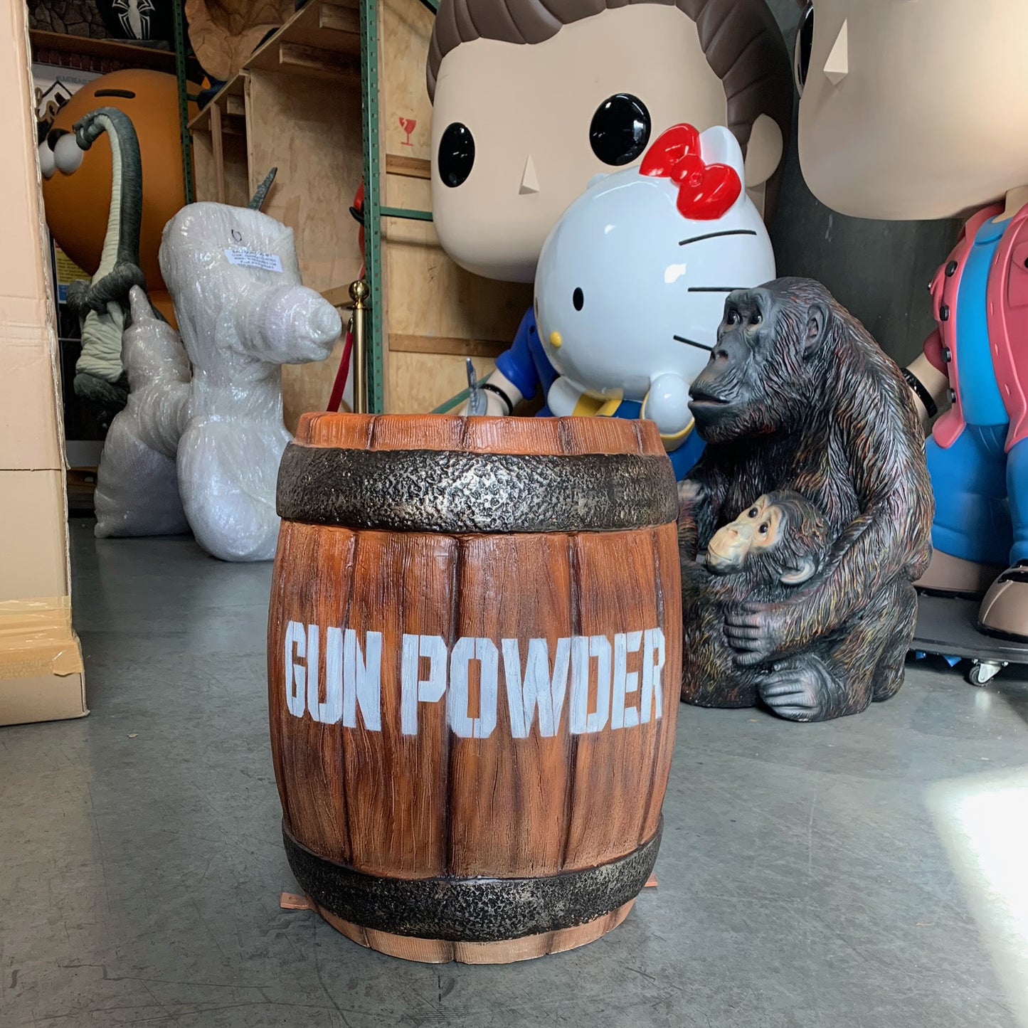 Gunpowder Barrel Statue