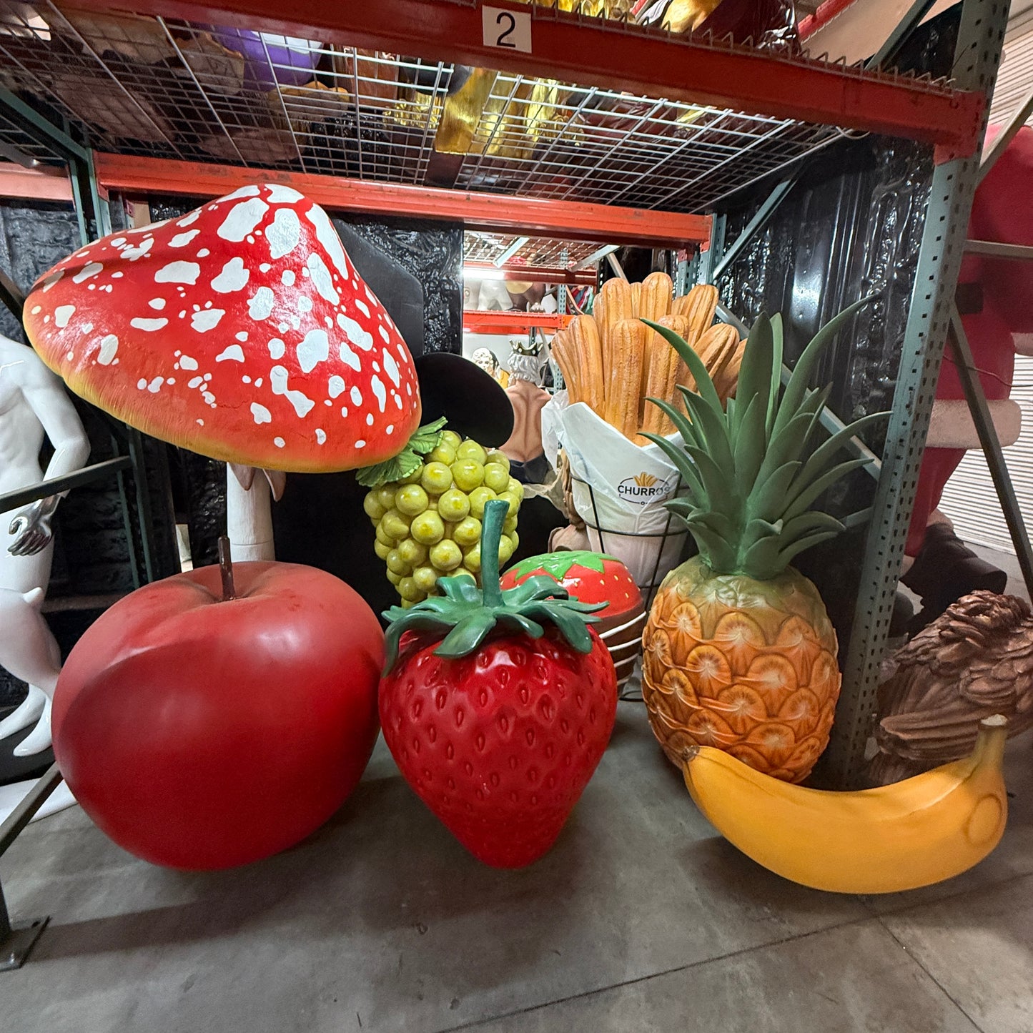 Jumbo Apple Statue