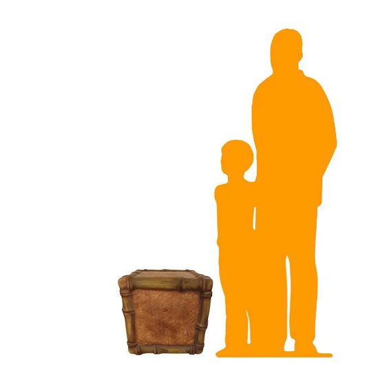 Bamboo Resin Crate F0192-6175-T