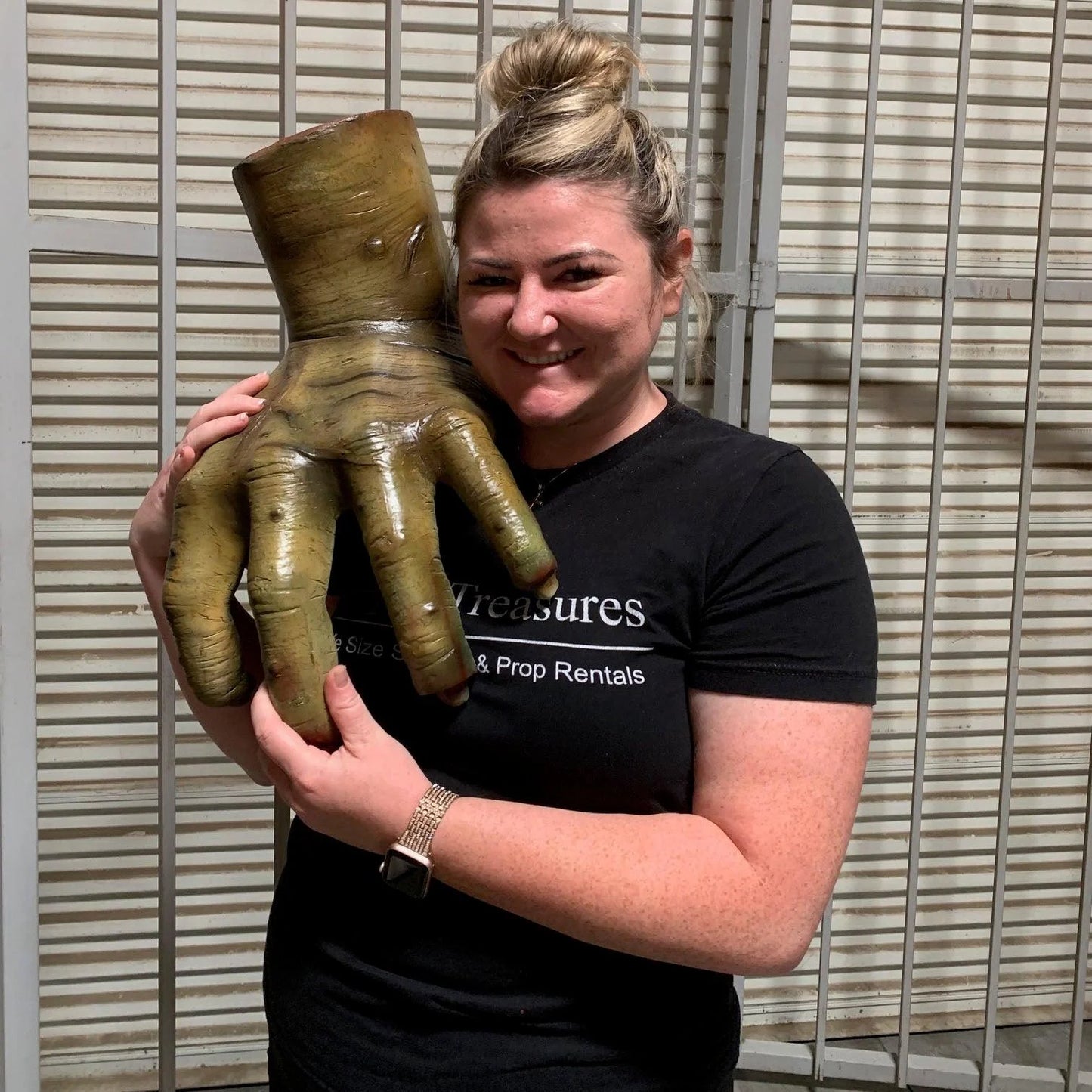 Graveyard Zombie Hand Statue