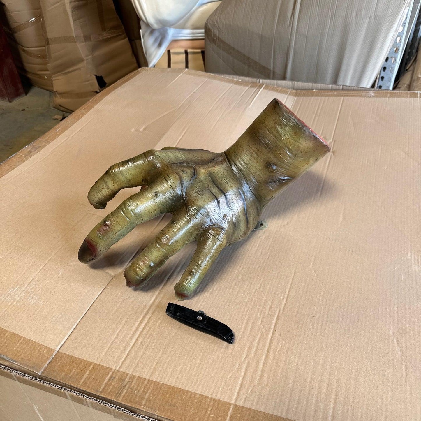 Graveyard Zombie Hand Statue