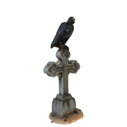 Graveyard Cross Statue - LM Treasures Prop Rentals