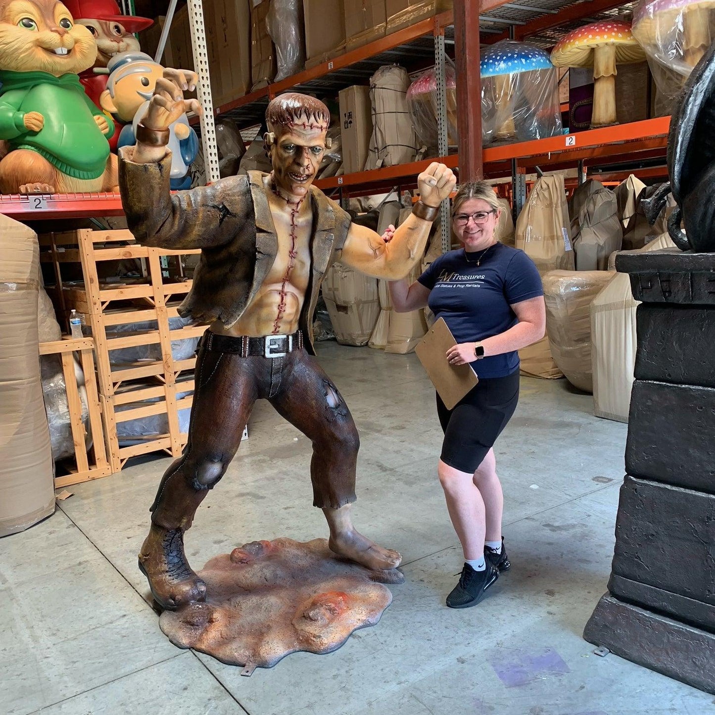 Frankenstein Monster Statue