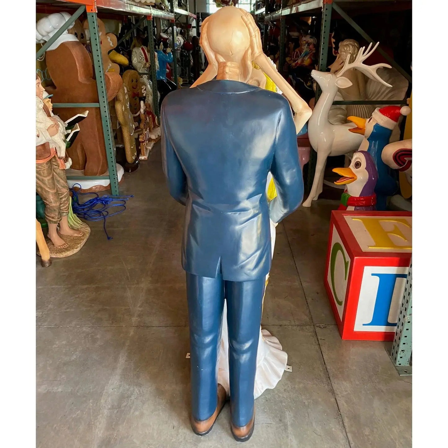 Married Skeletons Statue S0253-6263-T