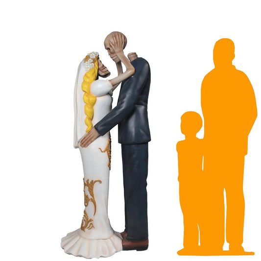Married Skeletons Statue