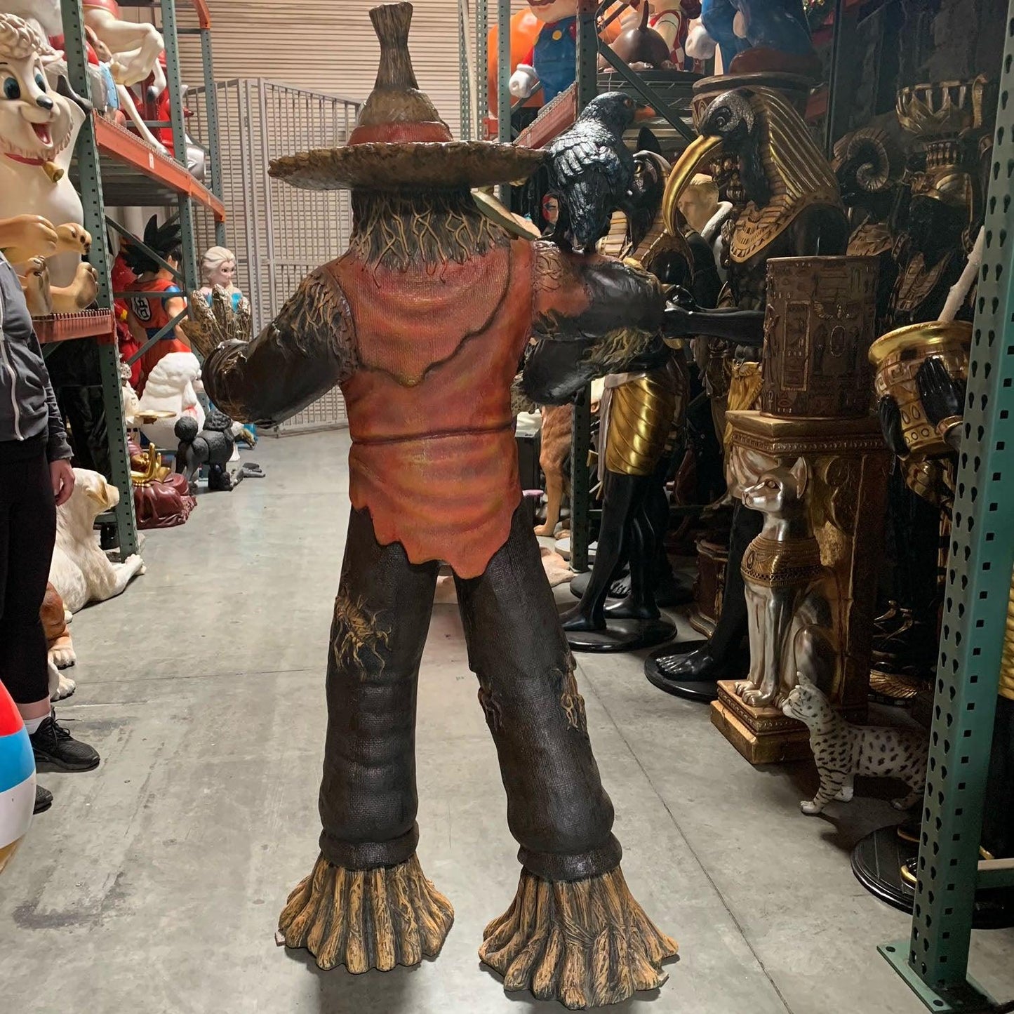 Scarecrow Monster Statue