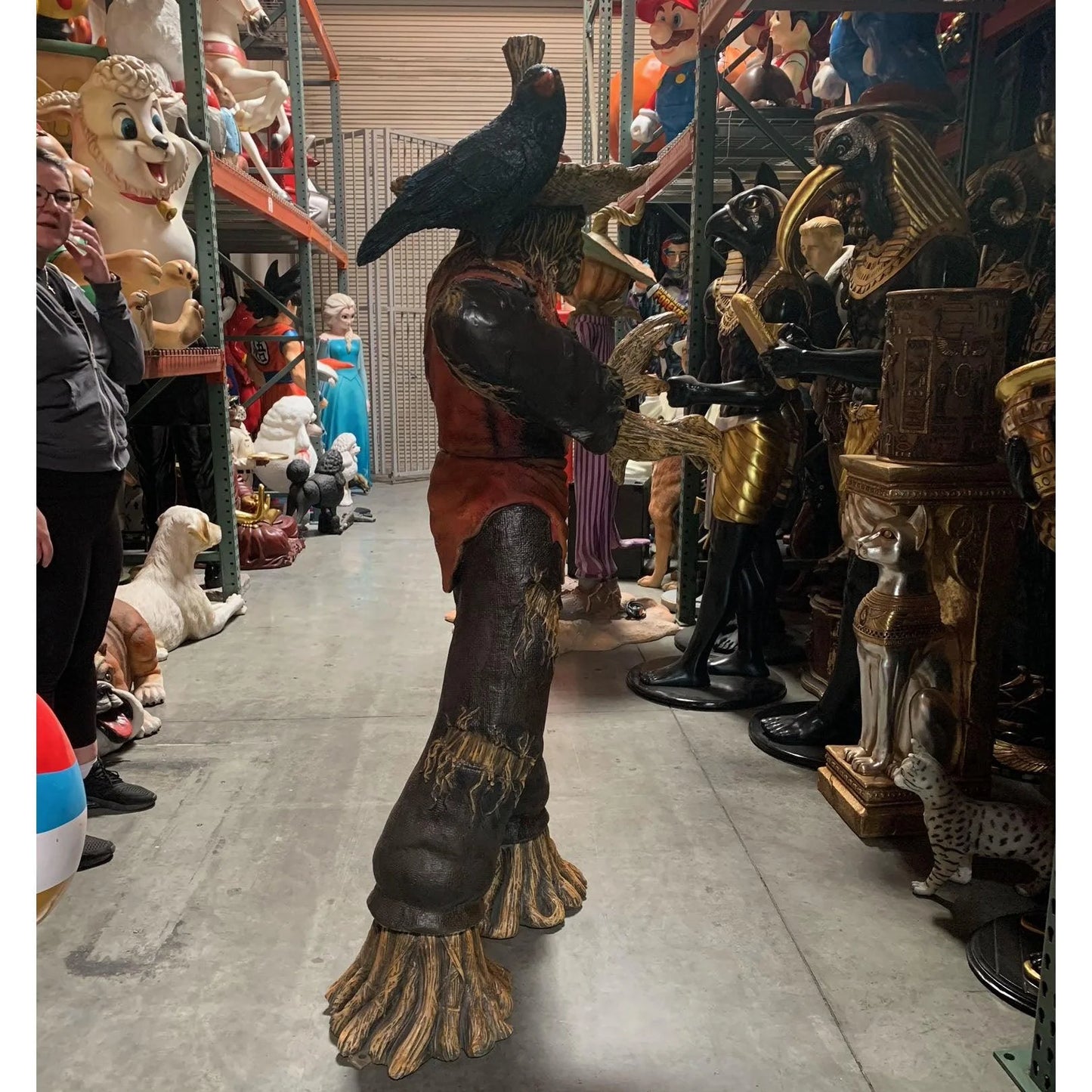 Scarecrow Monster Statue