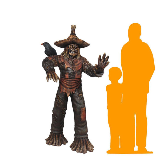 Scarecrow Monster Statue