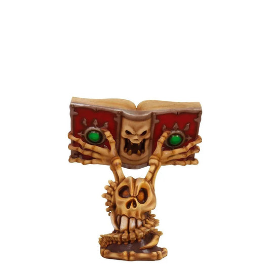 Witch's Book Pedestal Statue - LM Treasures Prop Rentals