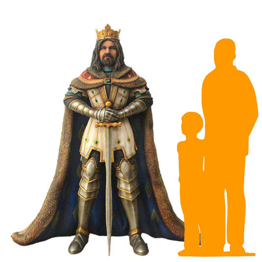 King Arthur Life Size Statue