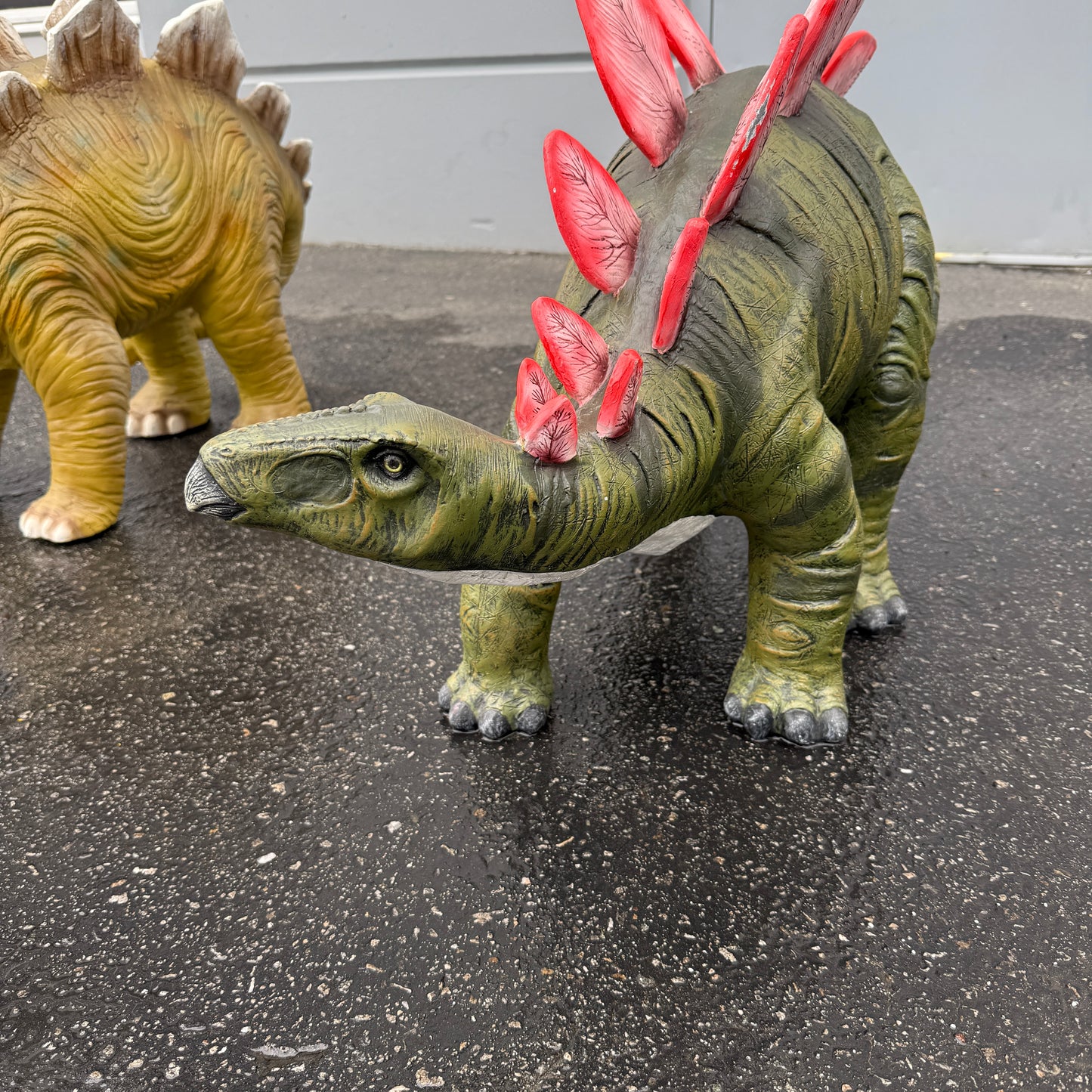Small Stegosaurus Dinosaur Statue