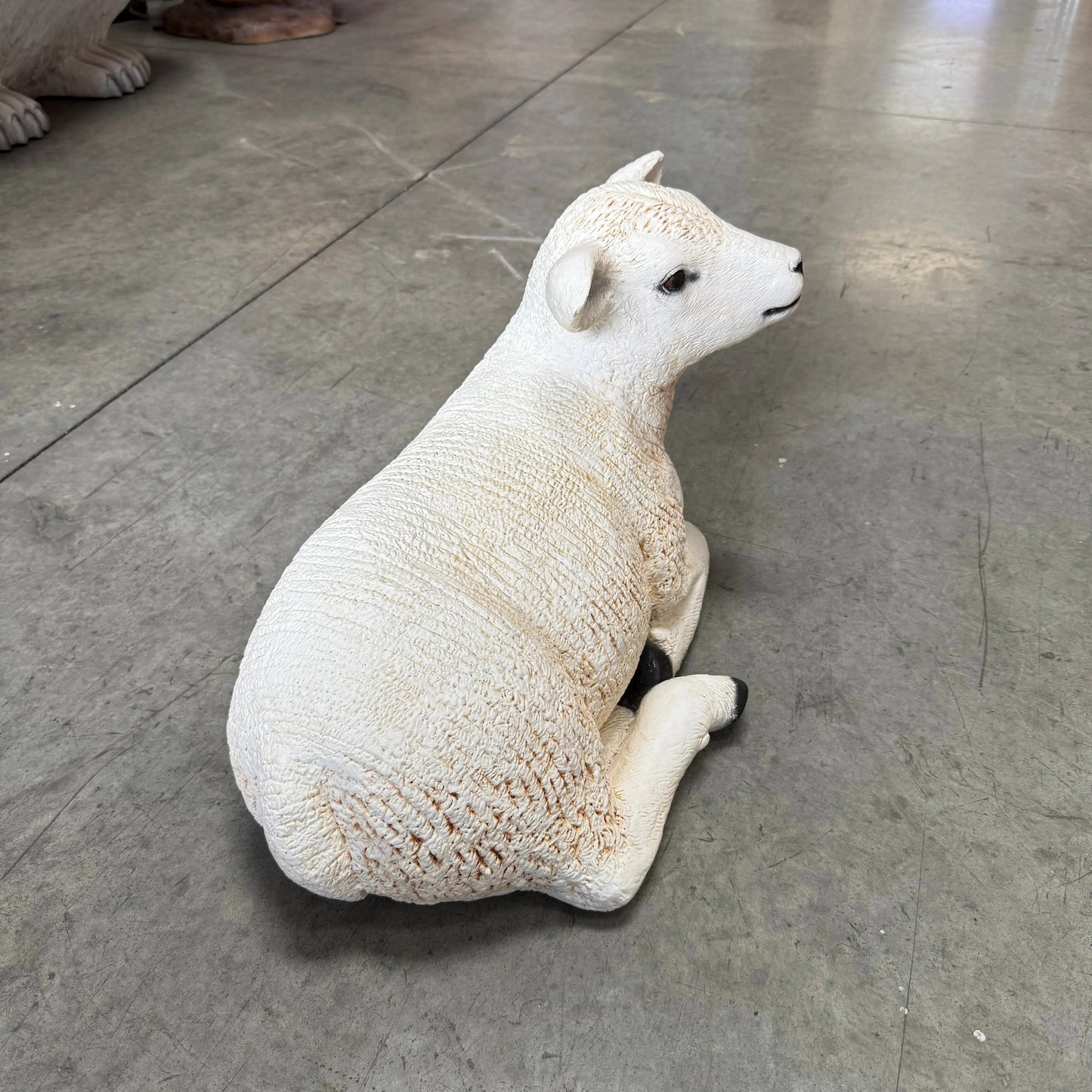 Texelaar Baby Lamb Laying Statue A0401-110034-H