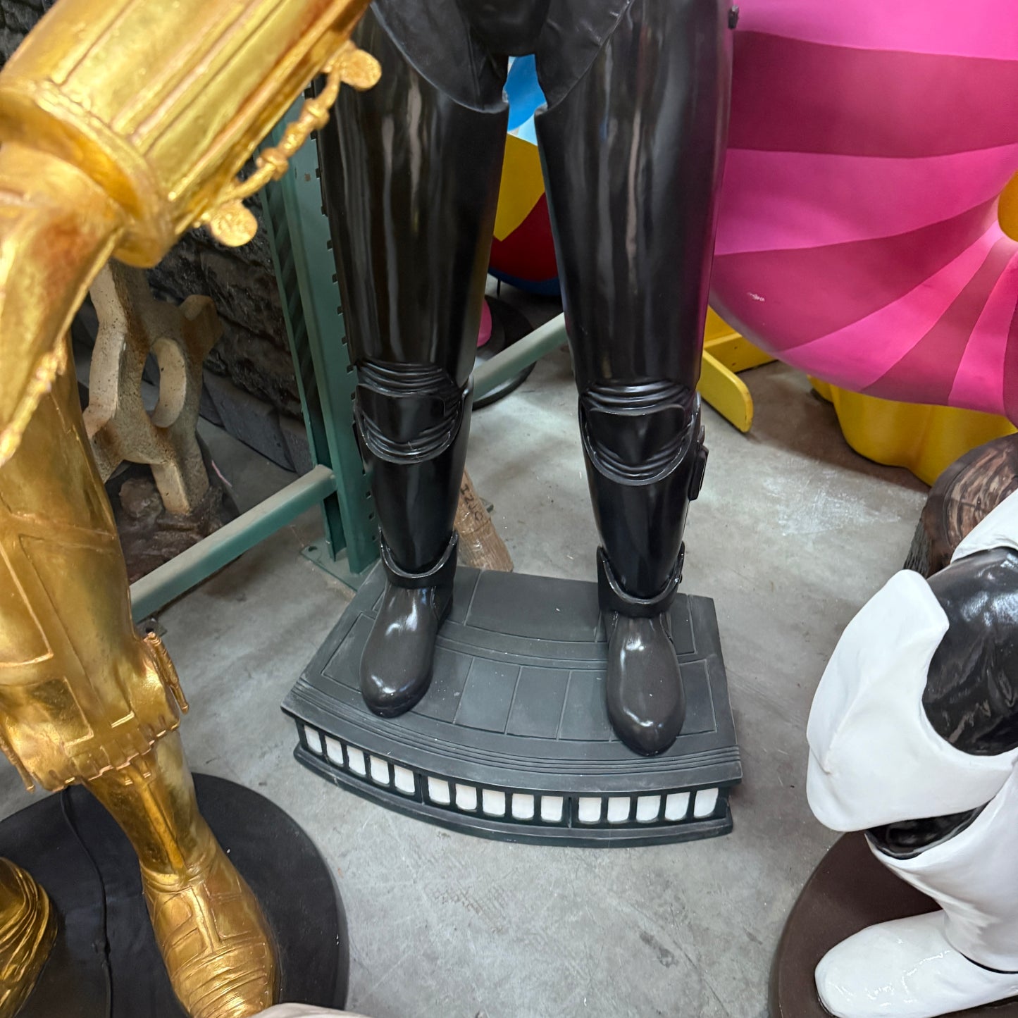 Black Space Trooper Statue