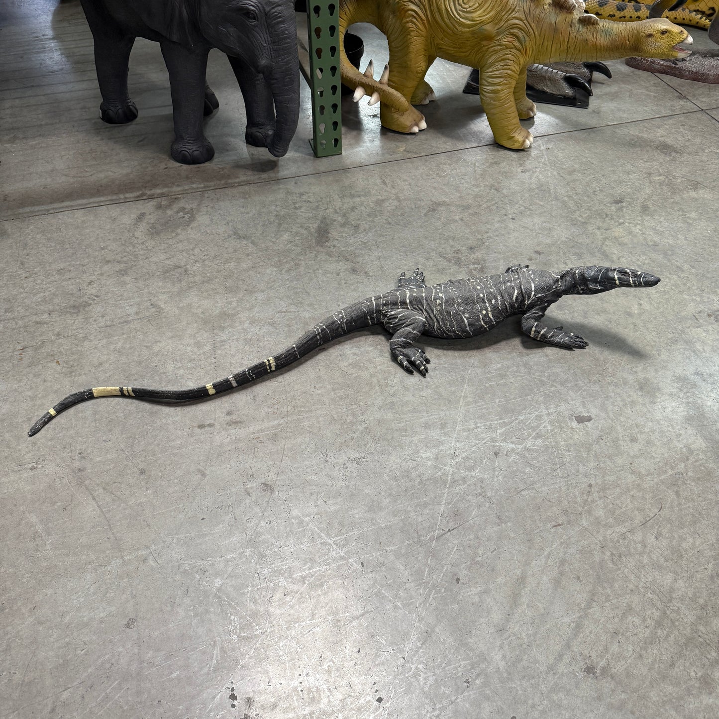 Lace Monitor Lizard Statue