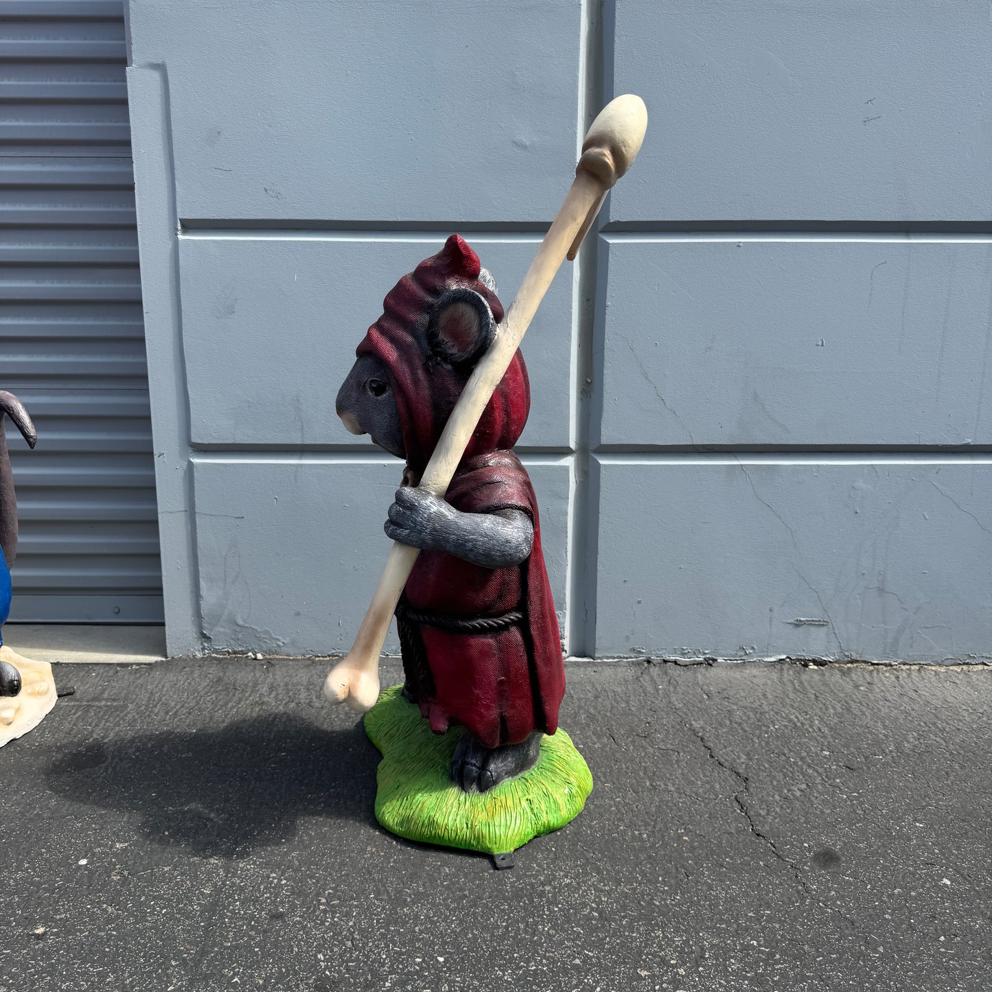 Grim Reaper Mouse Halloween Statue