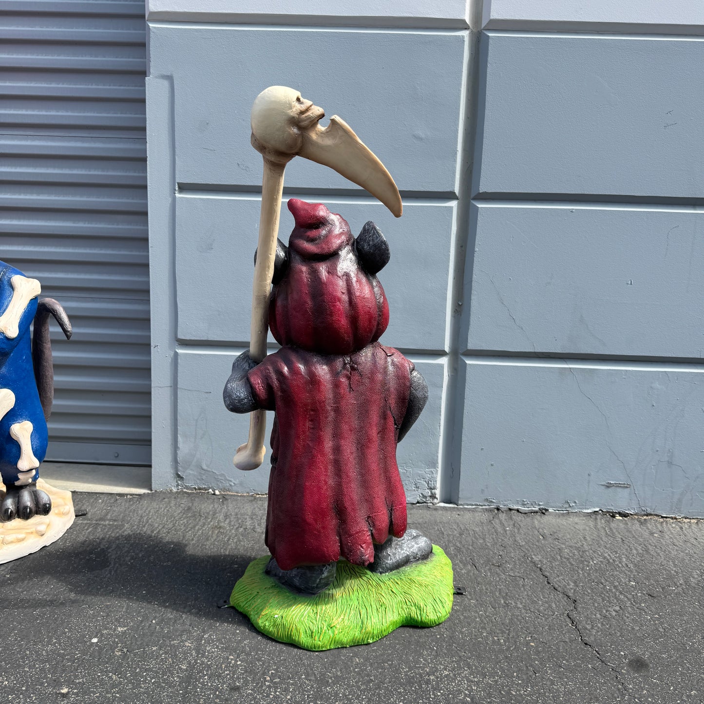 Grim Reaper Mouse Halloween Statue
