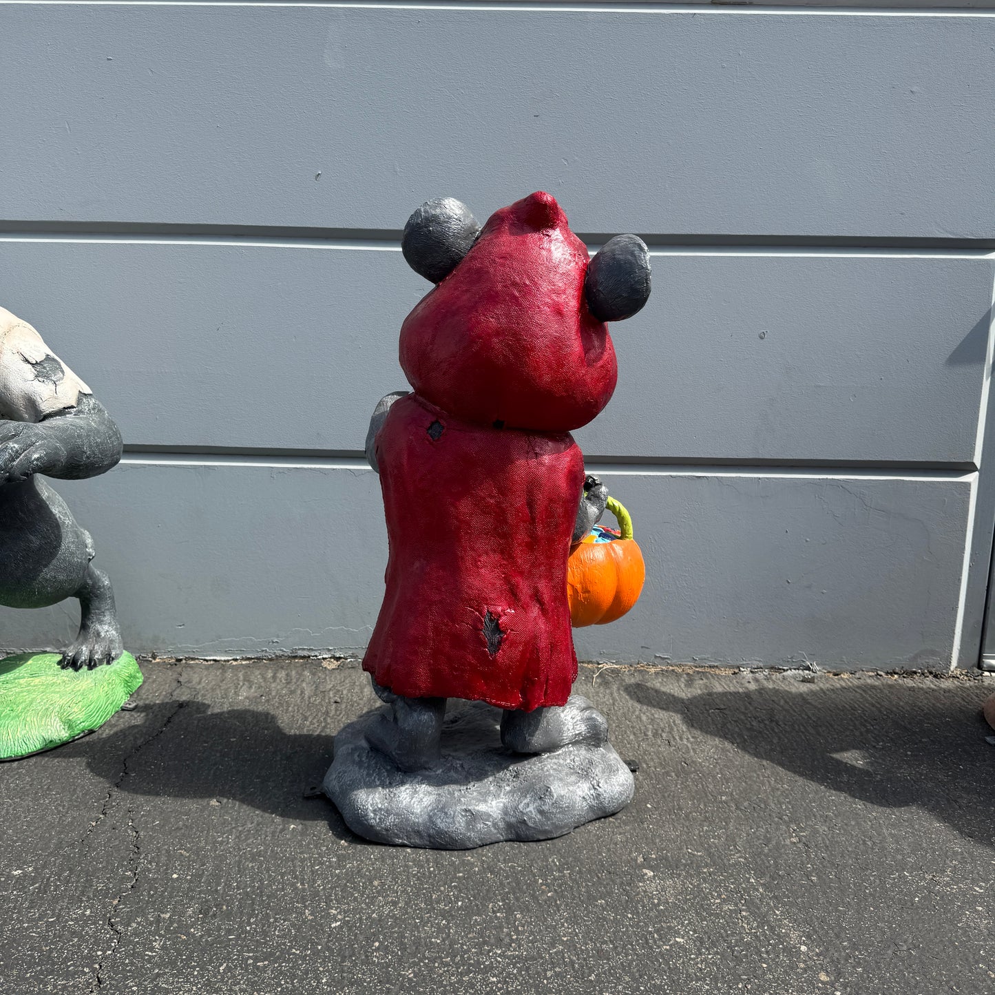 Red Riding Hood Mouse Halloween Statue
