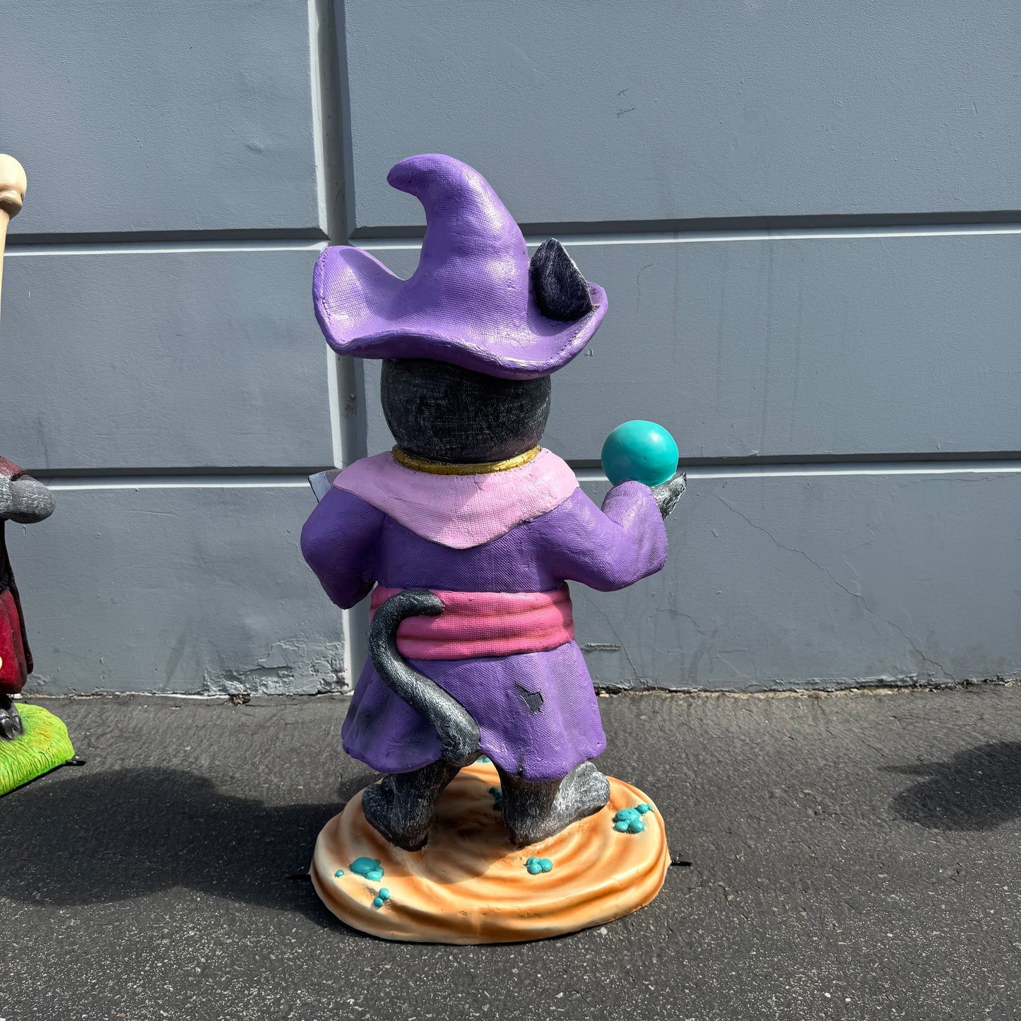 Witch Mouse Halloween Statue