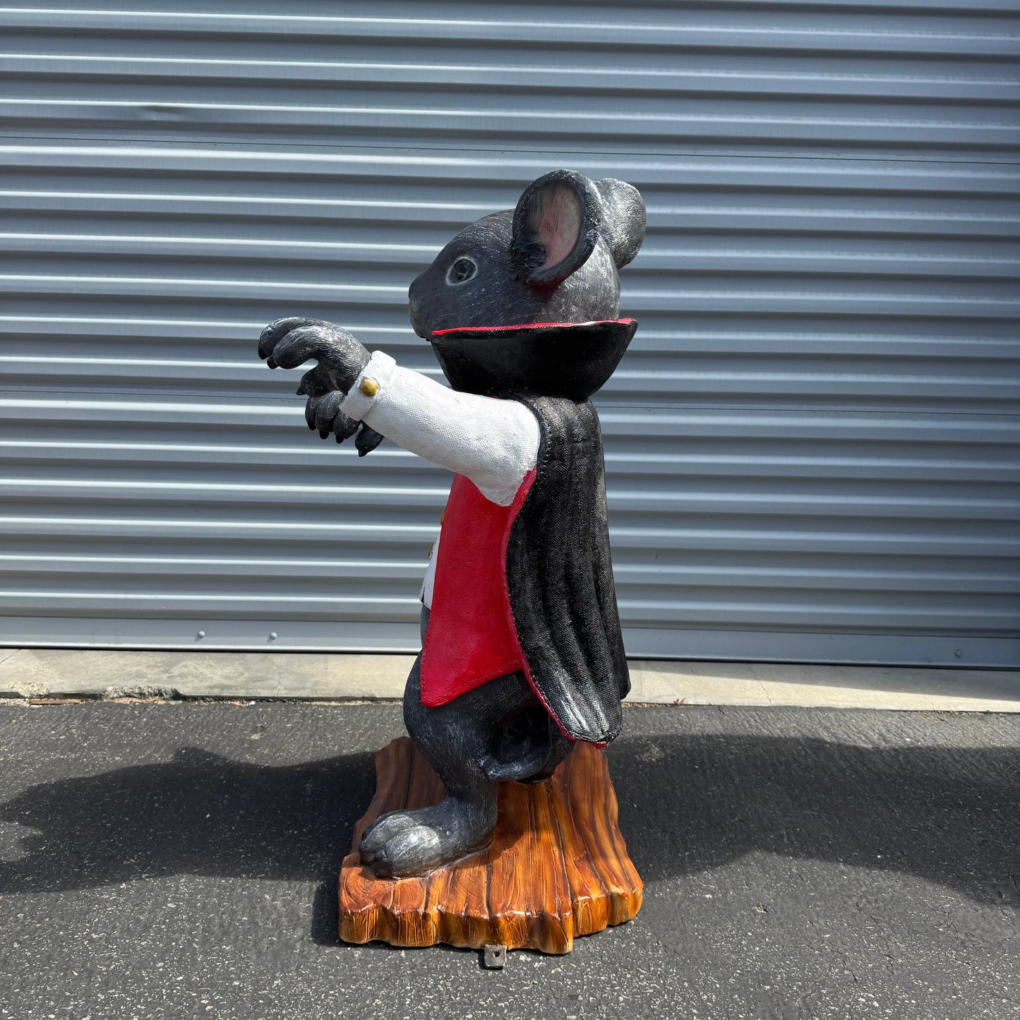 Dracula Vampire Mouse Halloween Statue S0302DR-7023-T