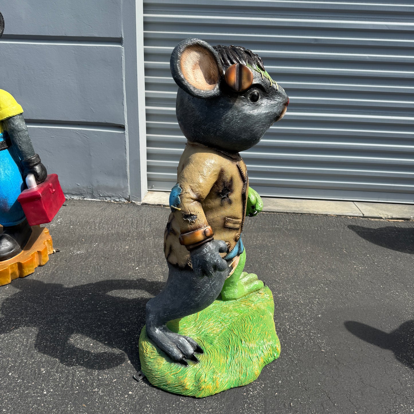 Frankenstein Monster Mouse Halloween Statue