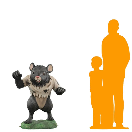 Werewolf Mouse Halloween Statue S0302W-7025-T
