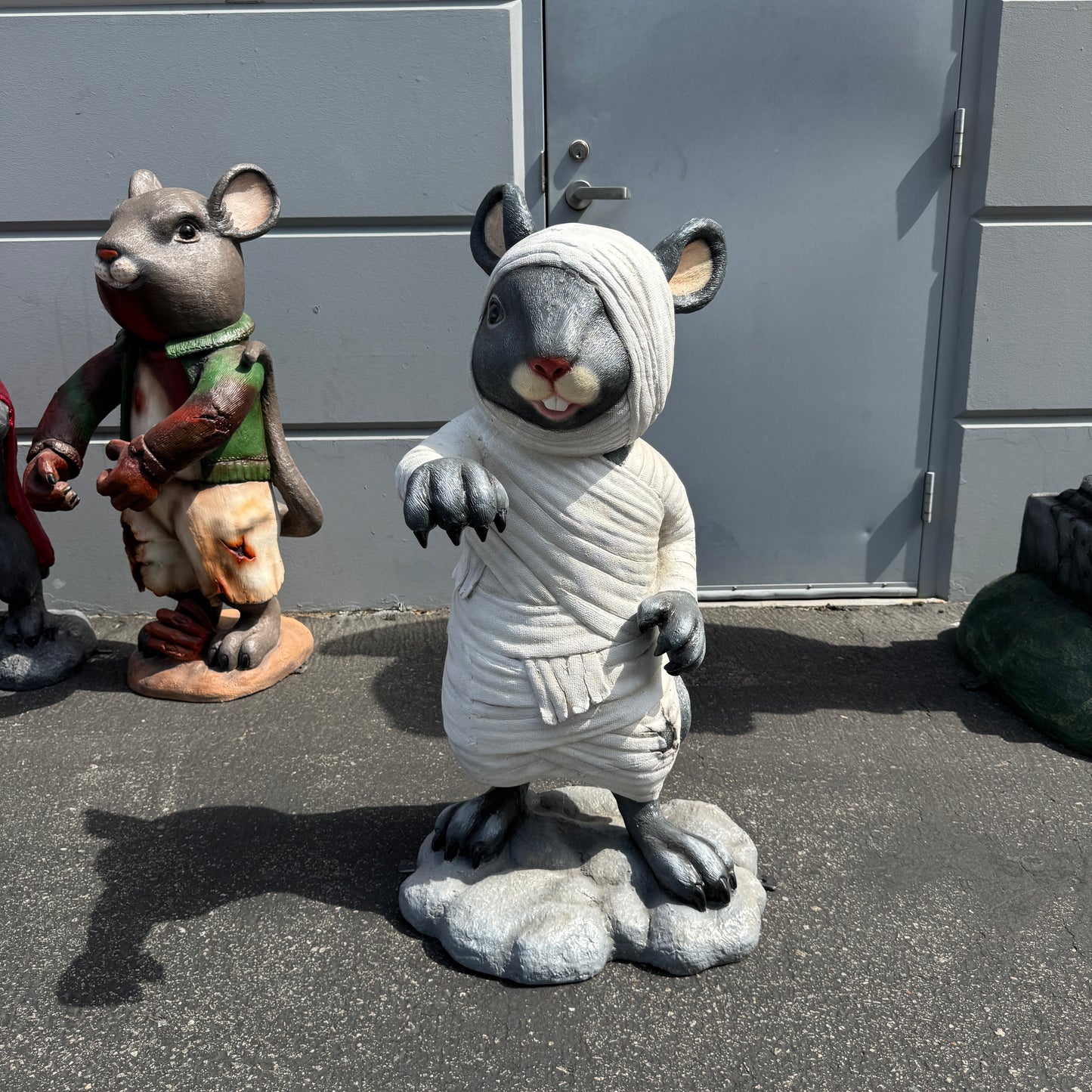 Mummy Mouse Halloween Statue