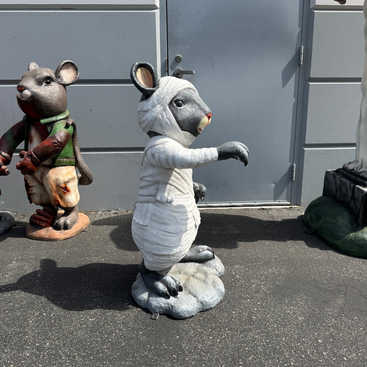 Mummy Mouse Halloween Statue