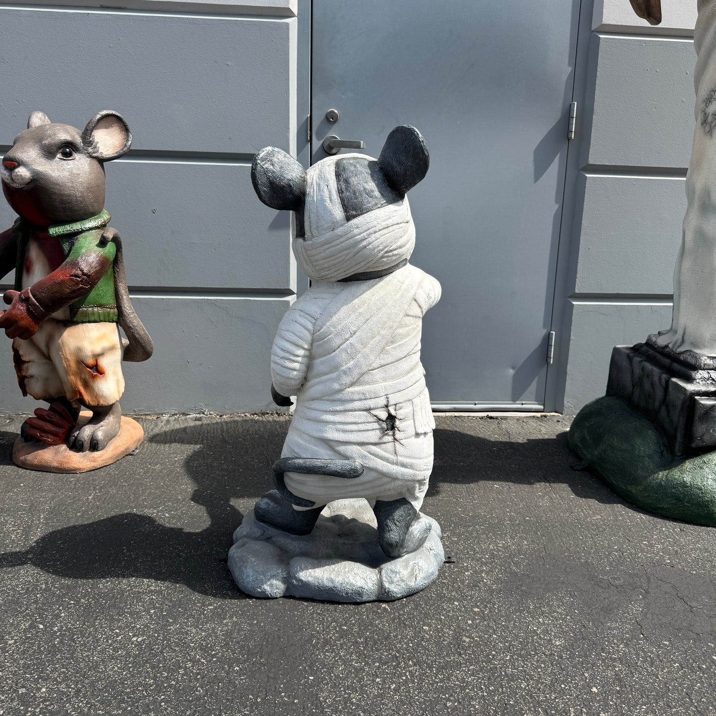 Mummy Mouse Halloween Statue