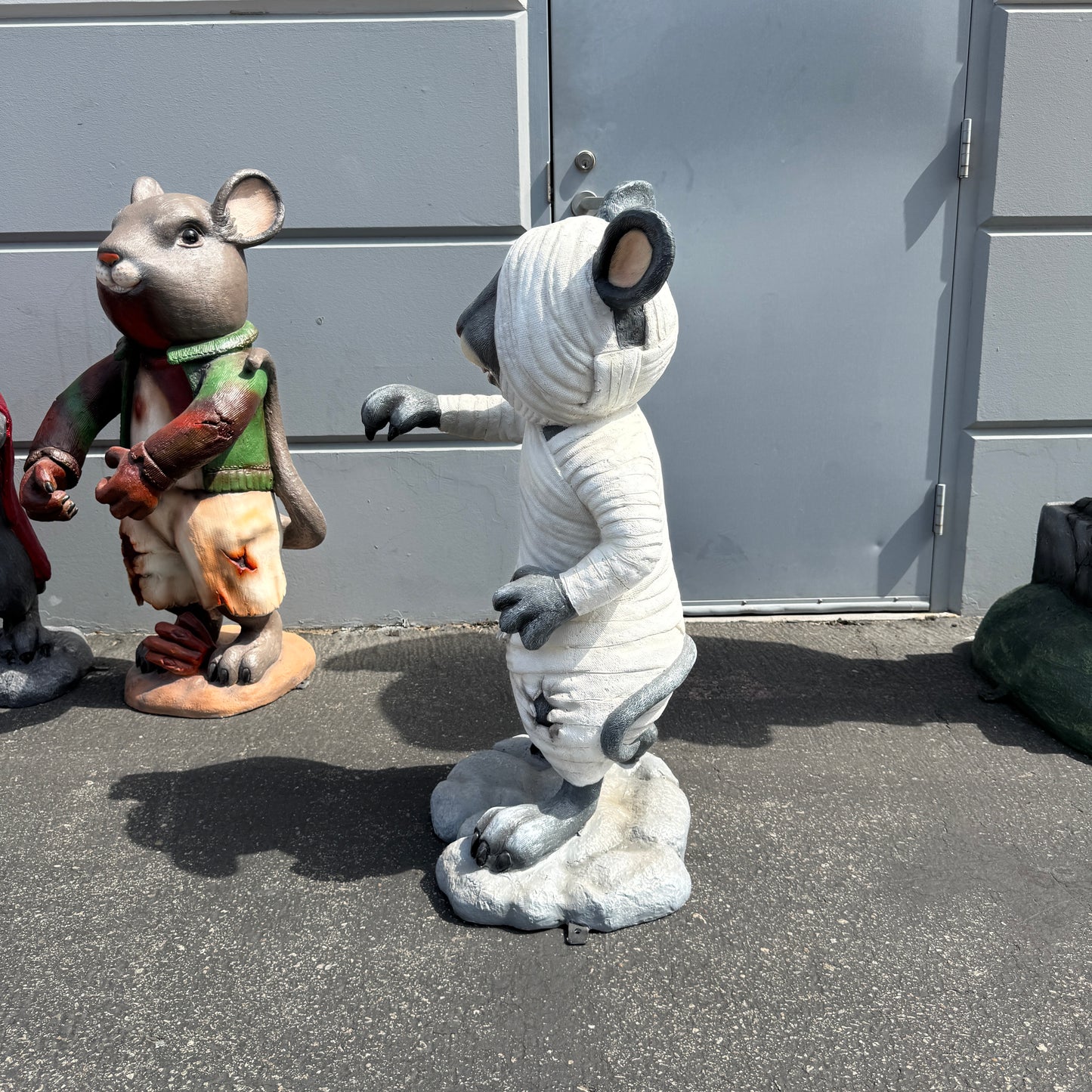 Mummy Mouse Halloween Statue
