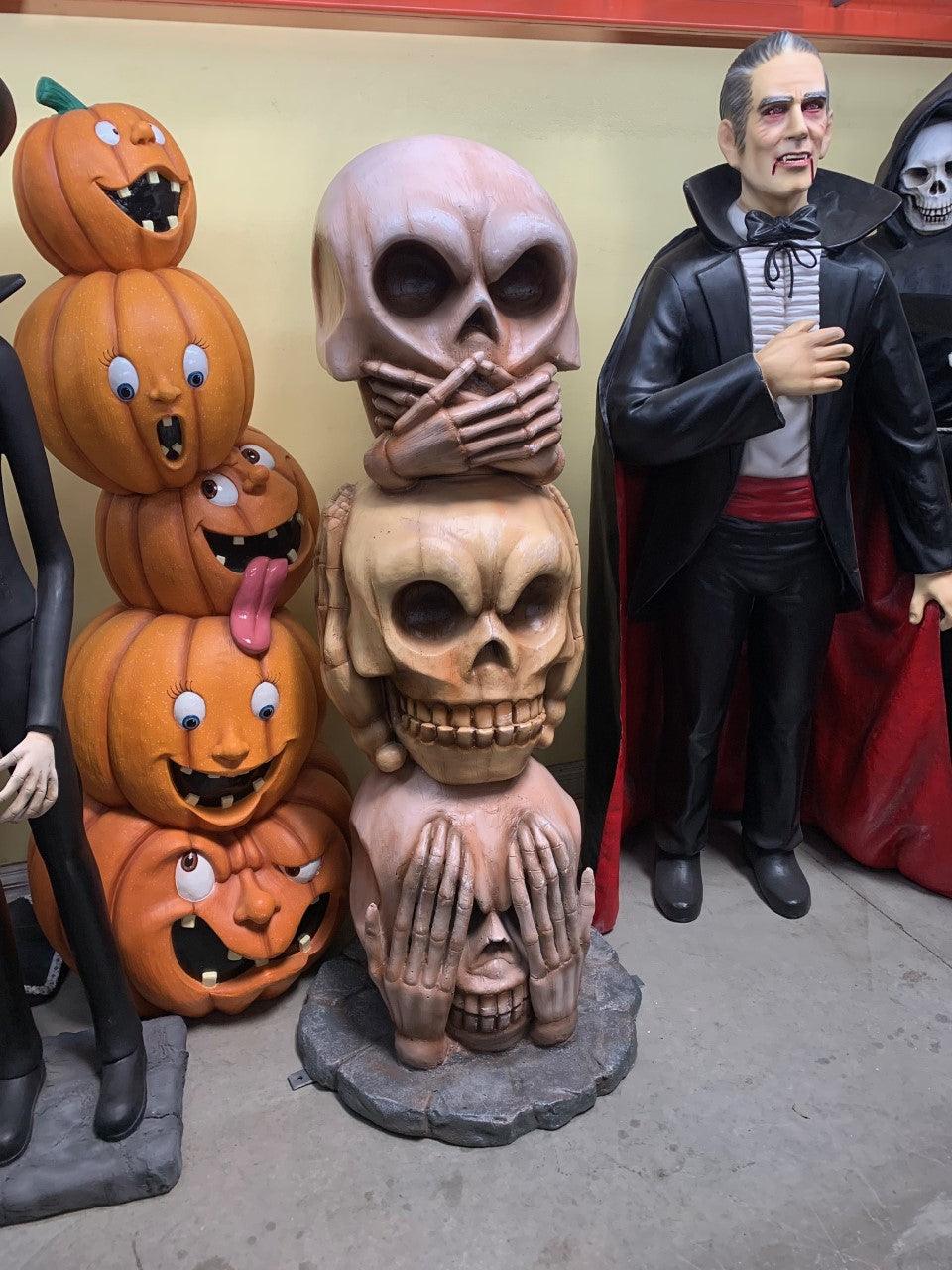 Skull Tower Statue
