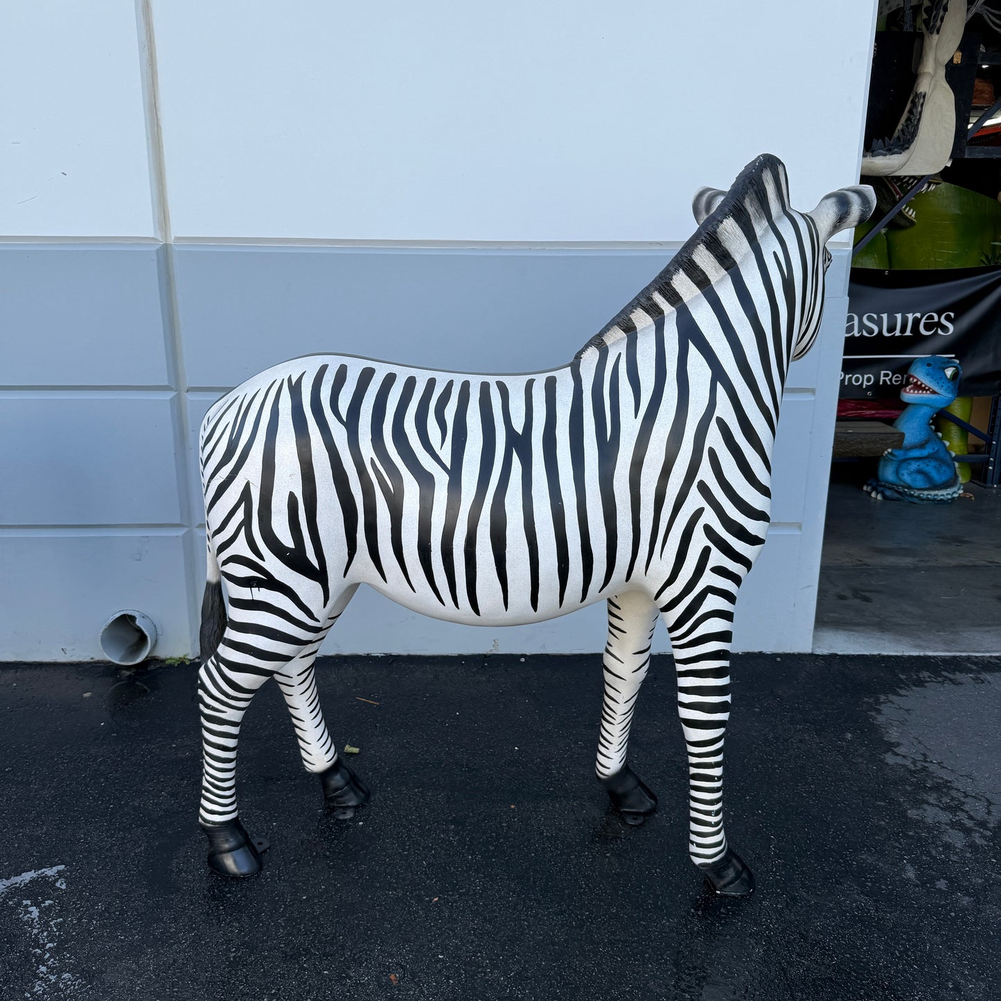 Zebra Life Size Statue