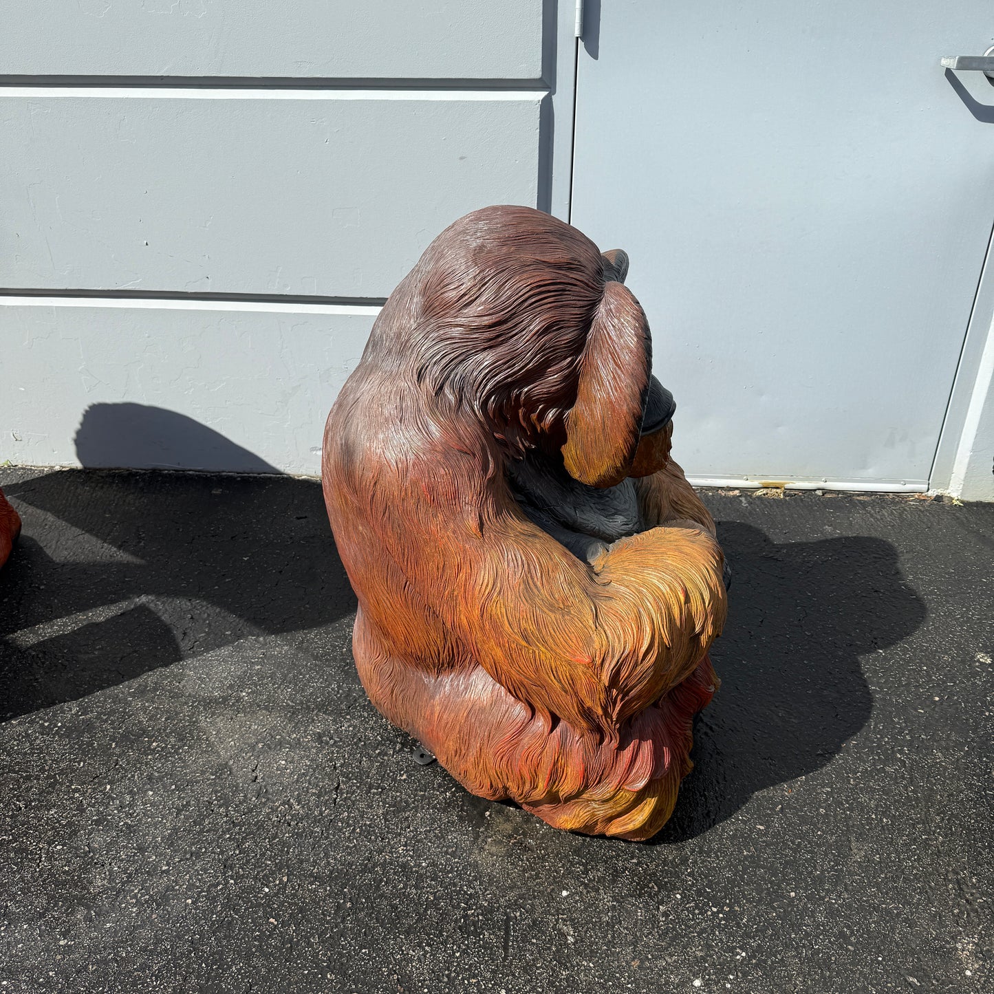 Sitting Orangutan Statue