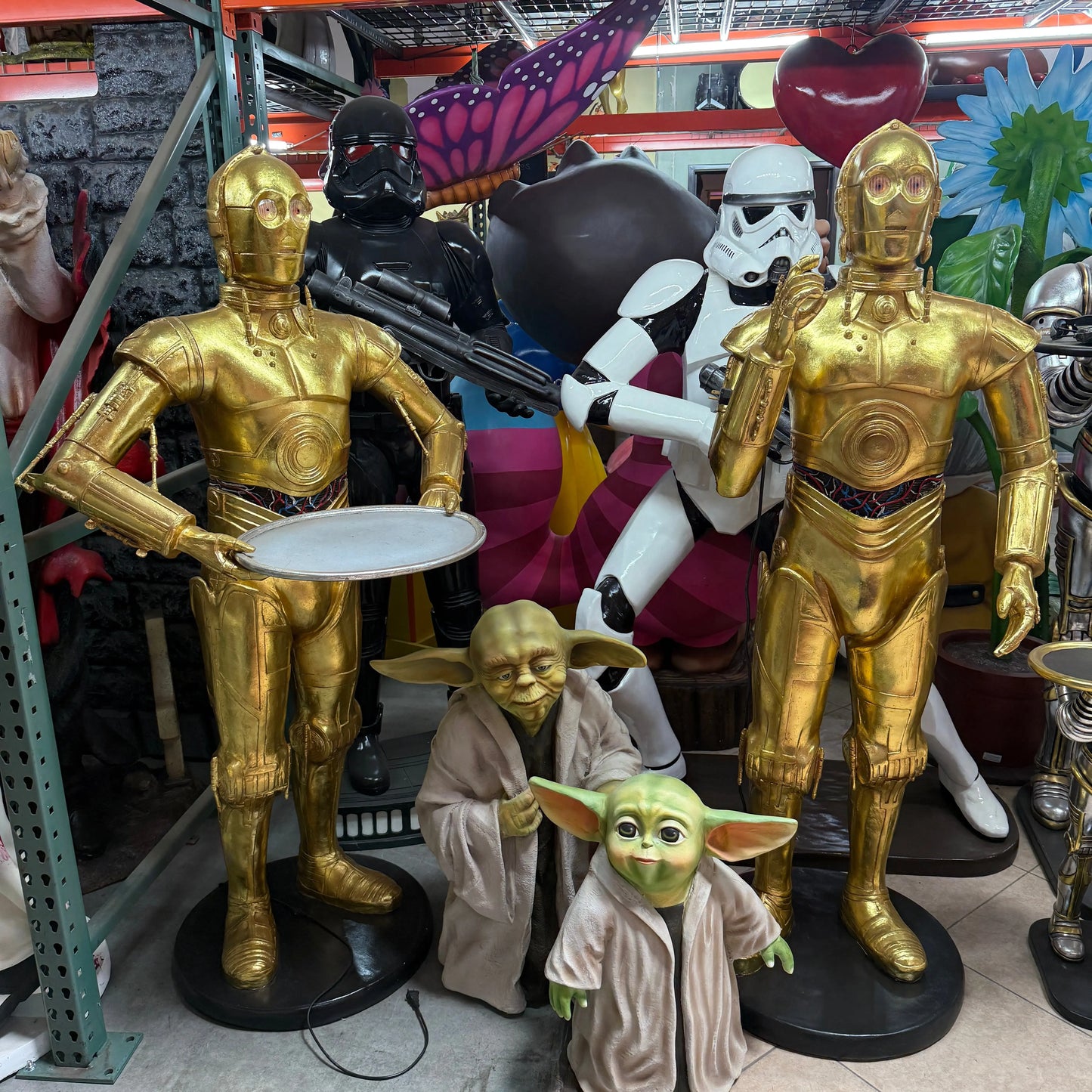 Baby Master Warrior Statue LS391S-VE-A