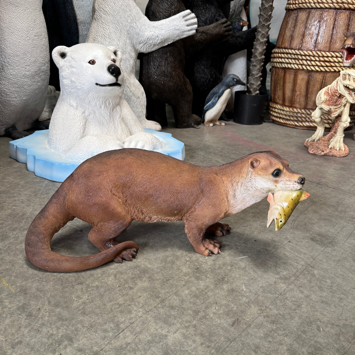 Otter Statue