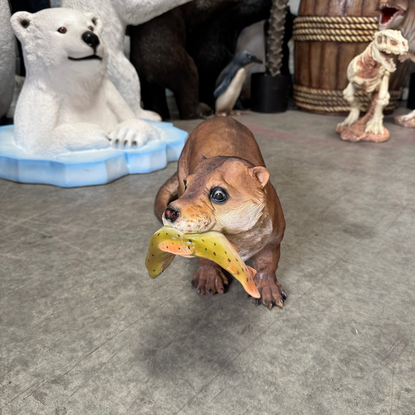 Otter Statue