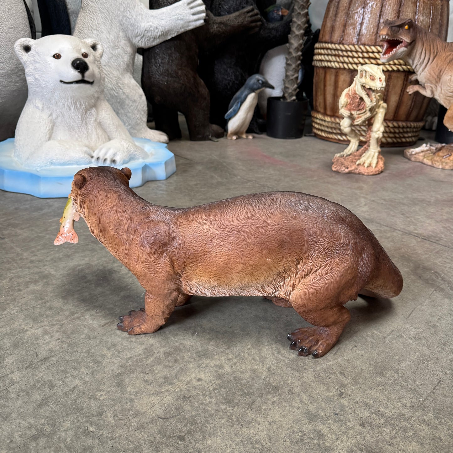 Otter Statue