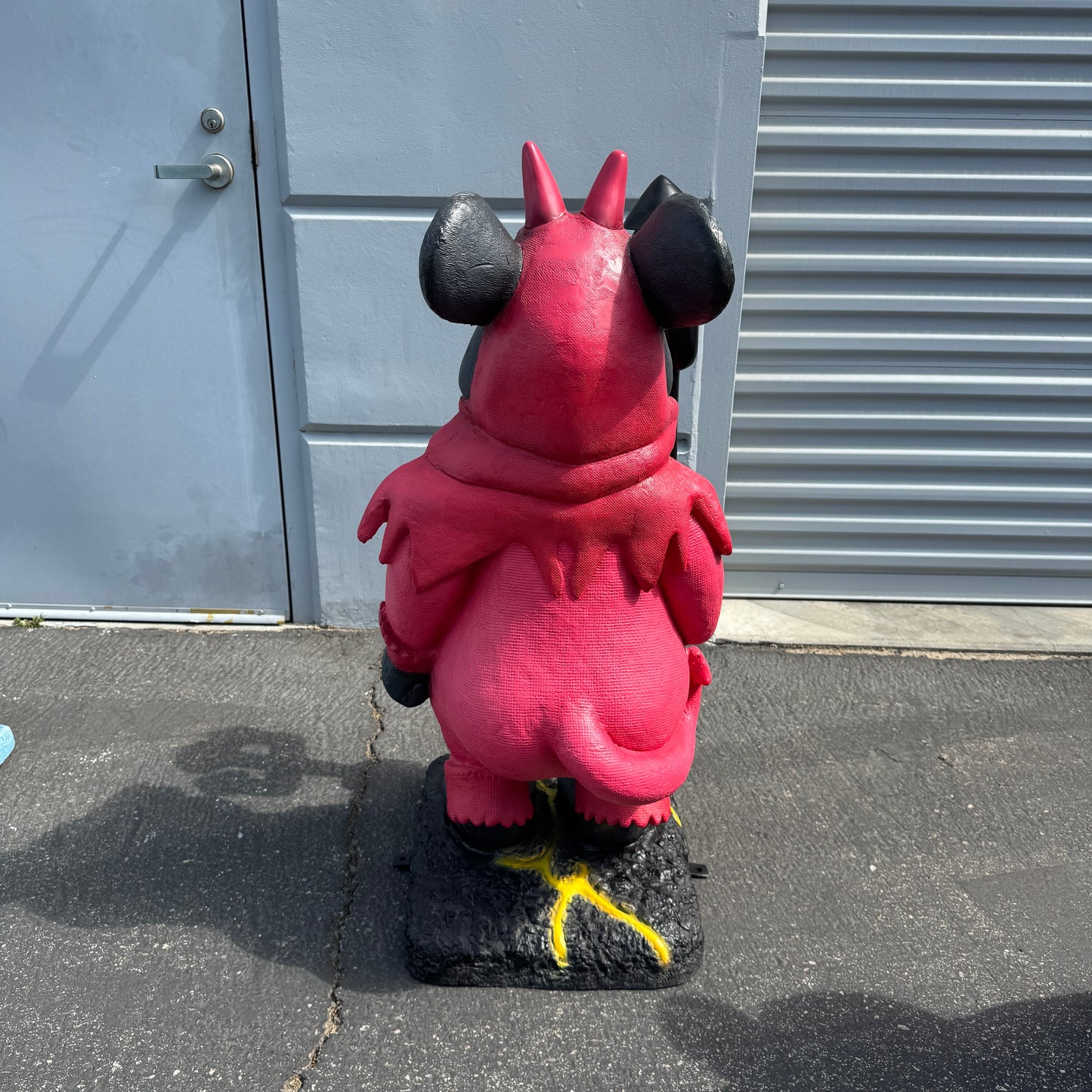 Devil Mouse Halloween Statue