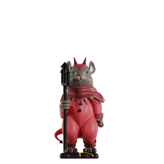 Devil Mouse Halloween Statue