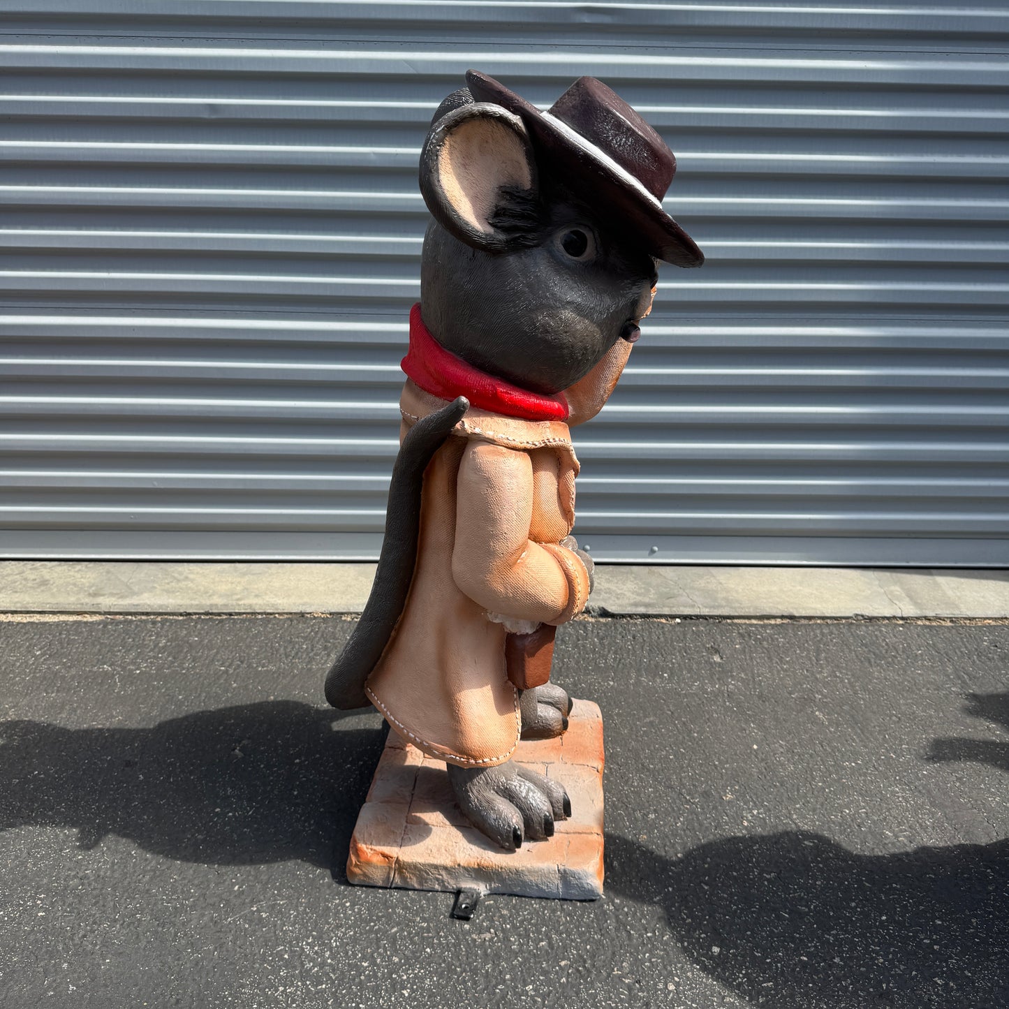 Cowboy Detective Mouse Halloween Statue