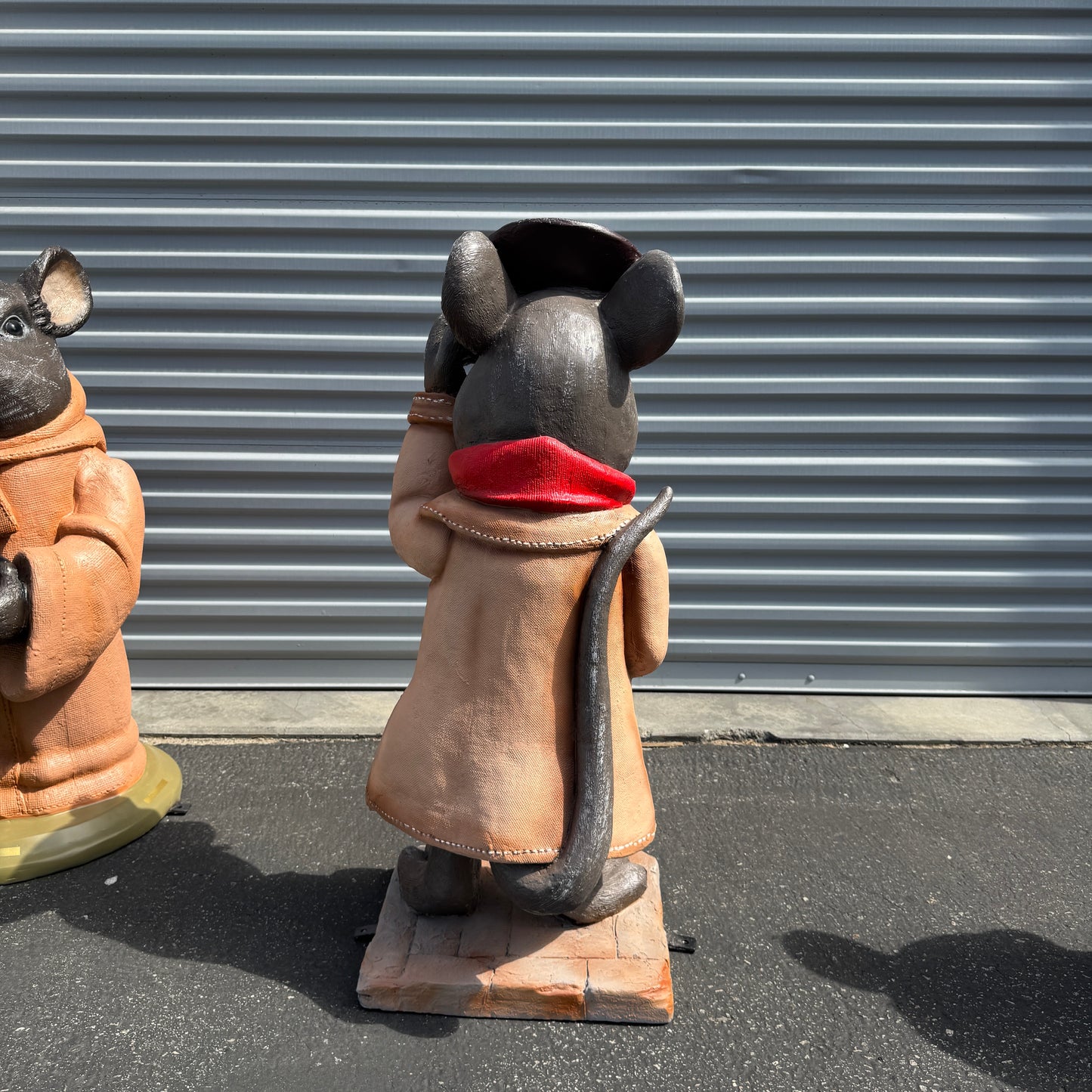 Cowboy Detective Mouse Halloween Statue