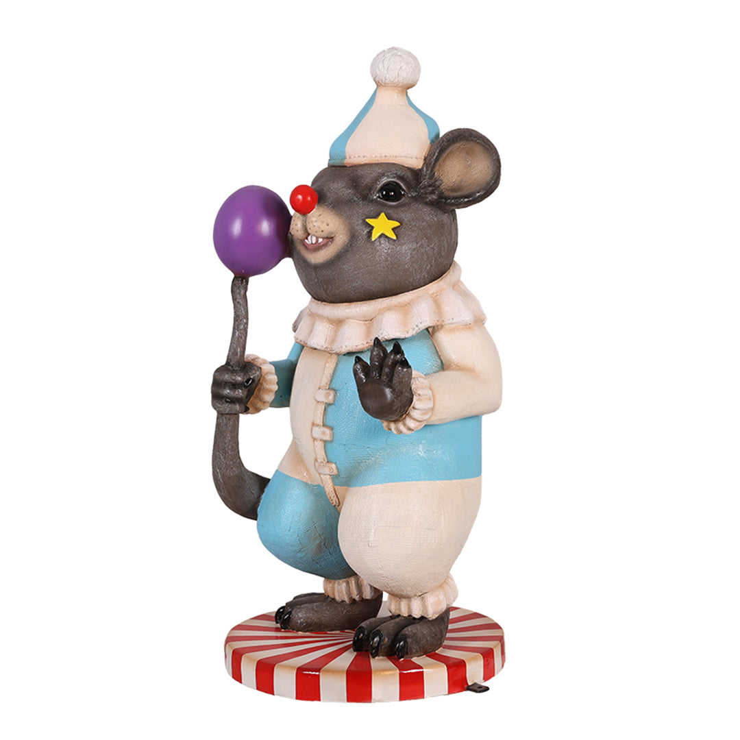 Killer Clown Mouse Halloween Statue