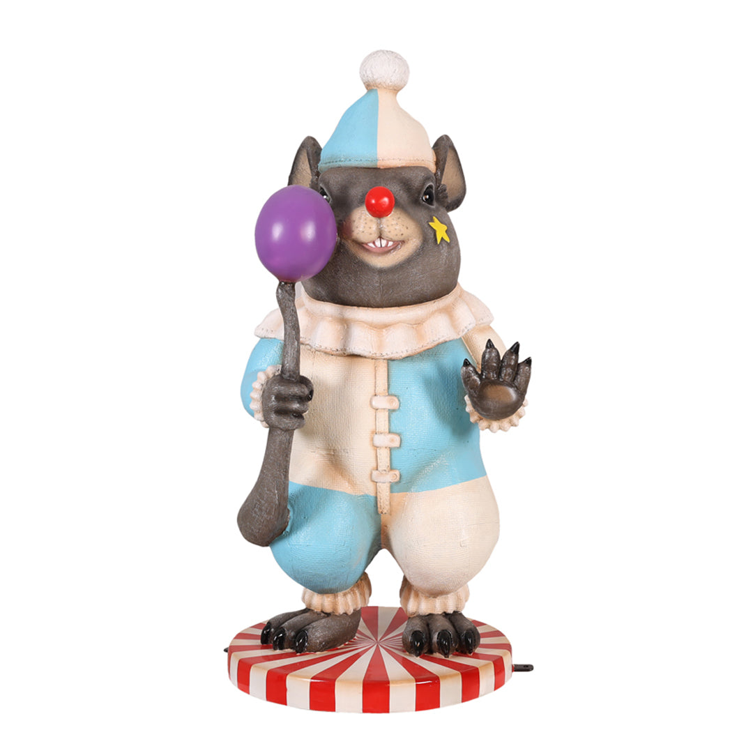 Killer Clown Mouse Halloween Statue