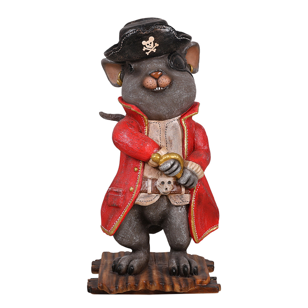 Pirate Mouse Halloween Statue