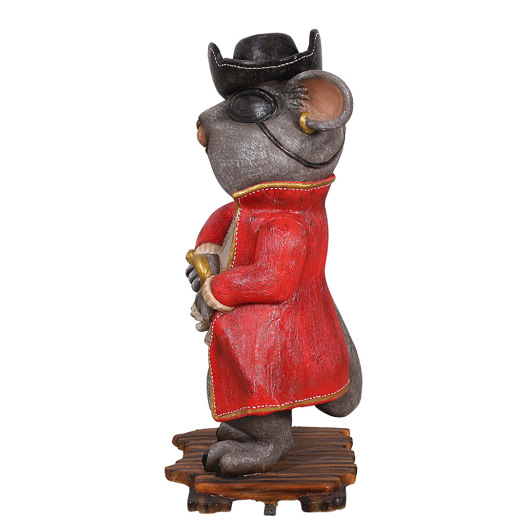 Pirate Mouse Halloween Statue